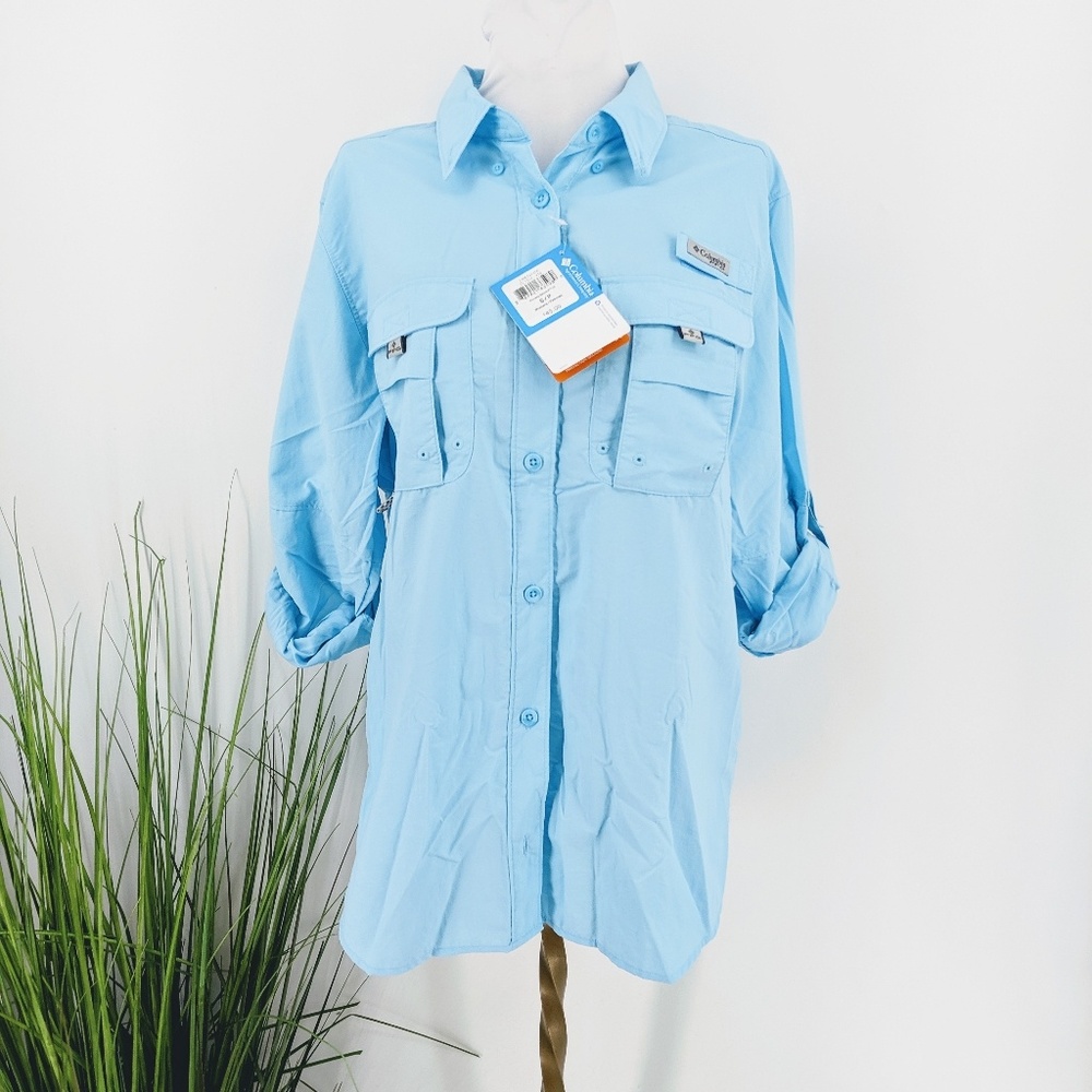 Columbia pfg long sleeve vented top